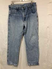 Men  s Rustler Regular Fit Straight Leg Jeans Sz 36 X 32-GUC