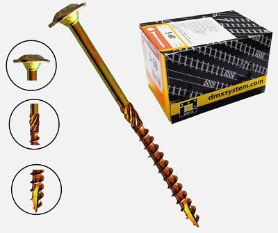 Tellerkopfschrauben Torx Holzschrauben Domax Ø 5 6 8 mm ETA-Zulassung
