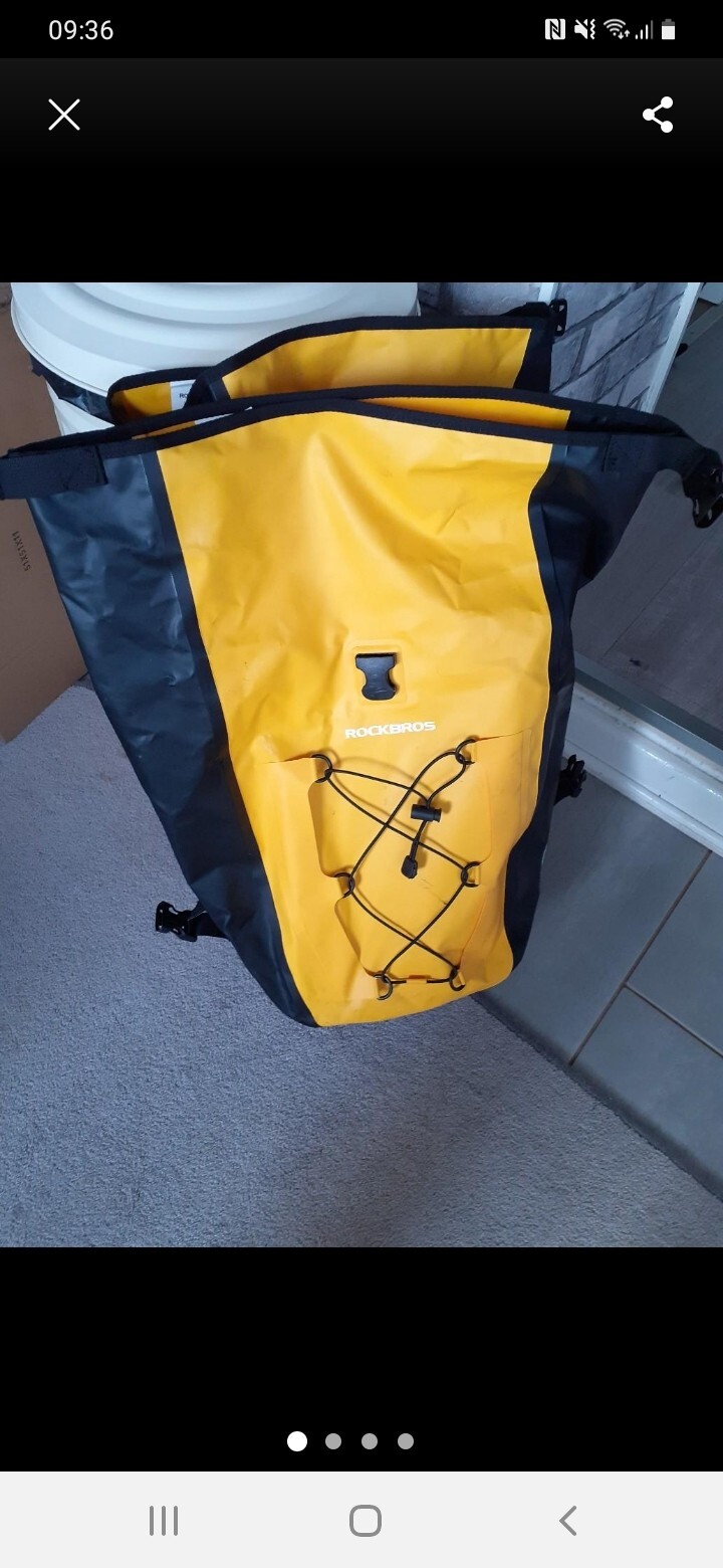 Bicycle panniers used eBay