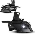 For 2016 2017 Mazda 6 LED Fog Lights Lamps Assembly w/ Bezels Wiring Kit Switch 