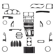 45pcs Real Carbon Fiber Kits Full Interior Trim For Bmw 3 Series M3 E46 1998-05 45pcs Real Carbon Fiber Kits Full Interior Trim For Bmw 3 Series M3 E46 1998-05
