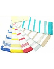 Stock 18 Strofinacci Ricamati 50 x 70 cm nido d'ape per cucina pulizia polvere