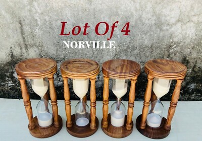 Holz 30 Minuten Sand Timer Sanduhr Sanduhr für Home Office Tischdeko