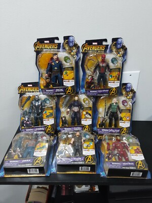 Marvel Avengers Infinity War 8 Figure lot [with Stones], Drax, Dr