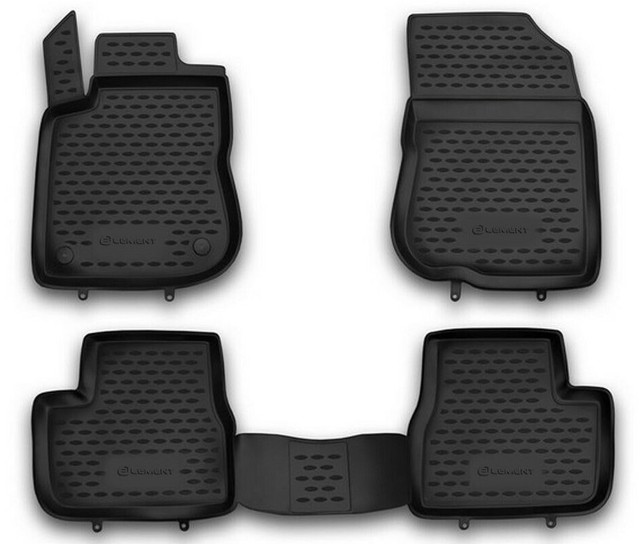 Custom Fit Car Rubber Mats Floor Liners PEUGEOT 208 201208/2019 4 pcs