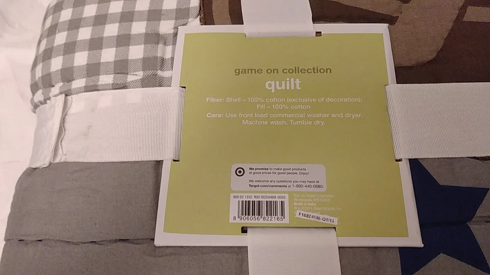 Circo Game On Sports Full/Queen Size Quilt Bedding Soccer Hockey Baseball NEW - Image 4 of 4