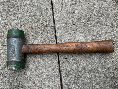 Vintage Nupla USA Impax Dead Blow Hammer Mallet - Los Angeles - Model 205 Wood