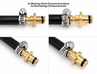 2X Hochdruck-Schlauch Reparatur-Set Passend FüR KäRcher 10M Wie 6.390-463.0