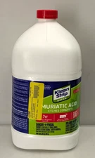 Klean Strip Green Muriatic Acid 1 Gallon Etches Concrete Removes Excess Mortar