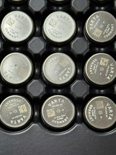 Lot 2 VARTA CP1254 A4 3.7v 0.3WH 77mAh Rechargeable Battery CoinPower 63125 501