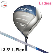PRGR Golf Ladies SWEEP High-COR Driver 13.5 NEW Spring Graphite Shaft L-Flex RH