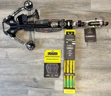 TenPoint Turbo X Crossbow Vektra Camo Bolts and Broadheads - Sighted In - New