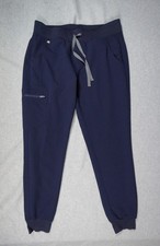 Figs Pants Mens Medium Blue Jogger Scrub Zamora Bottom Nurse Workwear Stretch