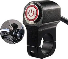 Handlebar Kill Headlight Switch 12V 10A for 7/8inch Handlebars Hazard Brake Fog