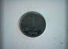Brazil 1969 1 Centavo Brazil 1 Centavo (Second Republic, aluminum series) Coin