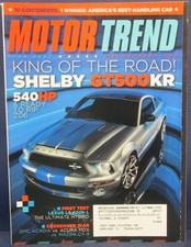 Motor Trend Magazine June 2007 Shelby Gt500kr Lexus Ls600h Acura Mdx Mazda Cx9