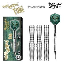 Shot Tribal Weapon Toki Soft Tip Dart Set-90% Tungsten-22gm