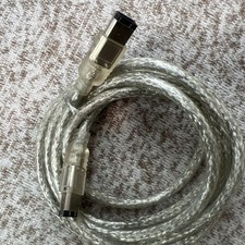 FIREWIRE 400 SPEED IEEE-1394a CABLE 6-Pin to 6-Pin AKA DV or iLINK 