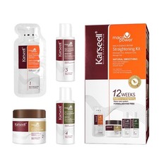Professional Keratin Hair Treatment Straightening Kit 12 Weeks Frizz Control,
