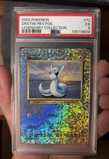 Pokemon 2002 Legendary Collection Dratini #72 Reverse Holo PSA 5 - LOW POP
