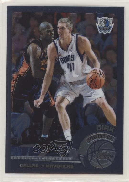 2002-03 Topps Chrome Dirk Nowitzki #29 HOF 12db
