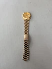 Vintage Seiko Men 7N43-8111 Gold Tone Quartz Watch Parts/repair Only