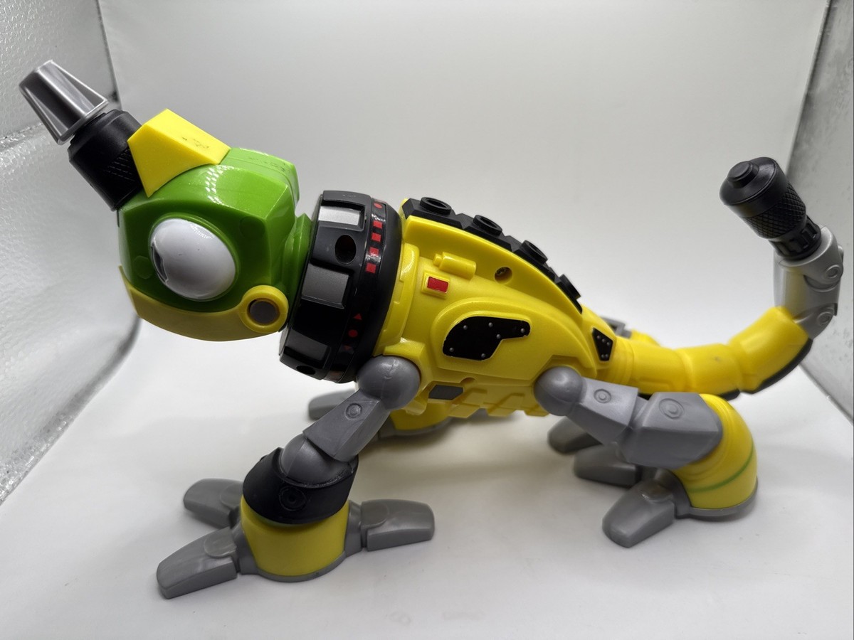 Dinotrux Reptool Revvit Mattel Talking Drill Head Lizard