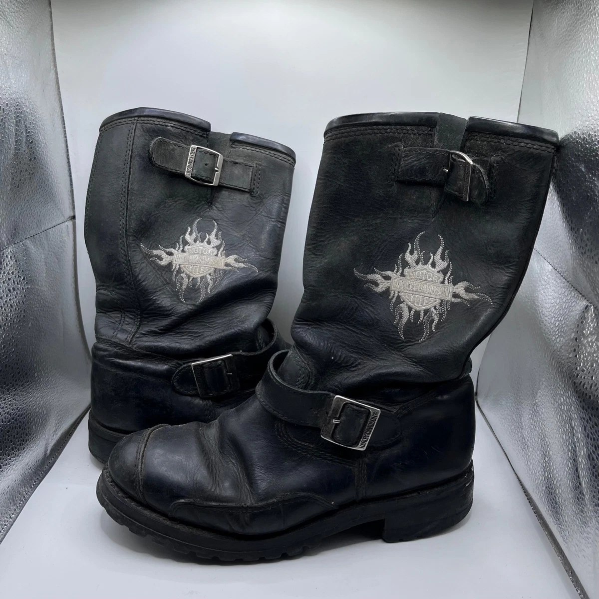 Harley Flame Boots In Men display picture 1