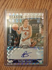 PACOME DADIET 2024-25 MOSAIC CONTENDERS OPTIC SEASON TICKET RC #RST-DAD