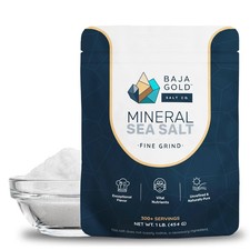Mineral Sea Salt Fine Grind 1 Lb. Bag easy to use good quality