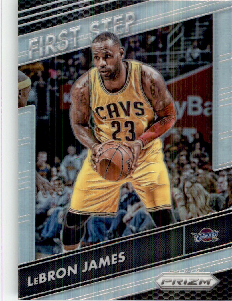 LeBron James 2016-17 Panini NBA Prizm First Step Silver Prizm #6