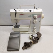 BERNINA 1008 ELECTRONIC HOUSEHOLD SEWING MACHINE WITH PEDAL POWER CABLE