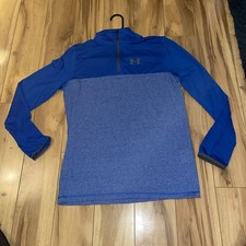 Under Armour Boys Heat Gear Quarter Zip Pullover Size Youth XL
