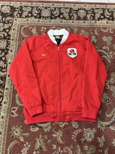 Manchester United 1909 FA Cup Nike Football Classics Red Rose Jacket Rare Large