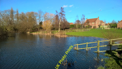 Photo 6x4 Lake on River Fleet at Besthorpe Besthorpe/SK8264  c2016