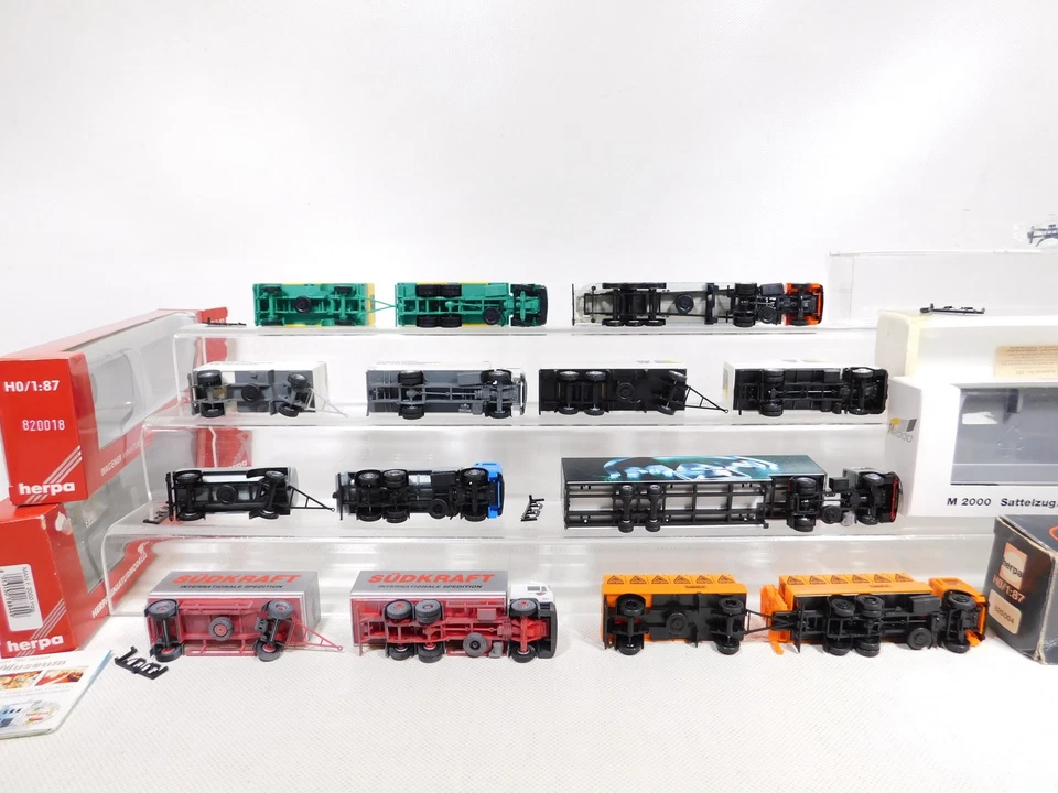 Herpa H0 1:87 Raccolta Lkws Piccole Parti Mancanti Man Latte Schenker ecc # - Immagine 3 di 4