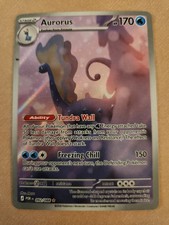 Pokémon TCG Aurorus 092/088 Me03: Carta Holo Full Art Ordine Perfetto