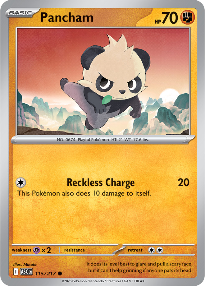 Pokemon TCG Ascended Heroes Set Single Cards 1-217 YOU CHOOSE! Ready to Ship