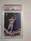2017 Topps Chrome Aaron Judge Catching RC PSA 10 Yankees