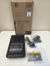 Deluxe Products Portable Cassette Player Tape Recorder Record to Cassettes