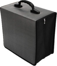 CD/DVD Case Holder Organizer Wallet Sleeves Booklet Binder,Storage 400 Gray