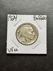 1924 P Buffalo Nickel VF Very Fine Better Date US 5c Type Coin (Raw19088)