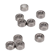 S 10Pcs RC Ball Bearing 10x5x4mm Steel Accessory Part Set Kit For ZD Racing NY