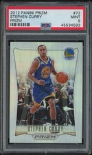 Stephen Curry 2012 Panini Prizm #72 Silver PSA 9 Mint 🐐💎📈