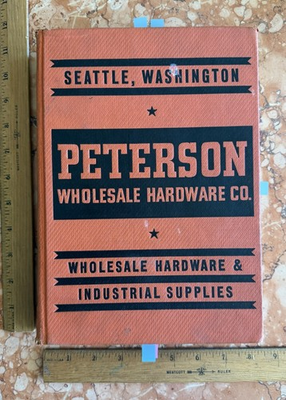#ad 1943 Peterson Catalog ASBESTOS Valves Packing Gaskets Roofing Products Resource $275.00