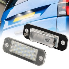 2x 12V für VW T5 Transporter Caravelle Multivan 03-15 Led Kennzeichenbeleuchtung