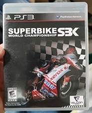 Superbike World Championship SBK (Sony PlayStation 3, 2010) Manual Included