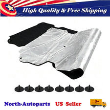 Hood Insulation Pad 12 With Clips For Gmc Sierra Pick-up Truck 2007-2013 Us Hood Insulation Pad 12 With Clips For Gmc Sierra Pick-up Truck 2007-2013 Us