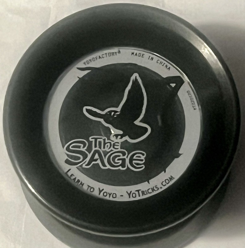 The Sage Classic Black Signature Series Yoyo Tricks Factory. Used & No String