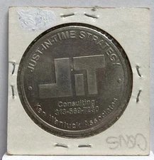 Just-in-time Strategy Ken Wantuck Associations Token medal ad piece